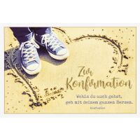 Konfirmation - Glückwunschkarte im Format 11,5 x 17...