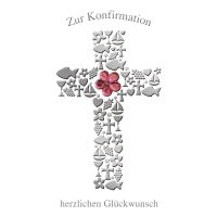 Konfirmation Kreuz aus Fischen Kreuzen Schiffe...