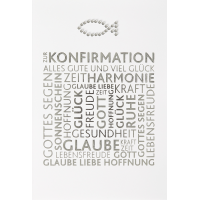 Konfirmation Glaube Liebe Hoffnung Gott Kraft...