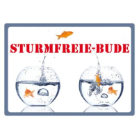 Kipis Selbsthaftende Schilder Sturmfrei Bude UVP: €...