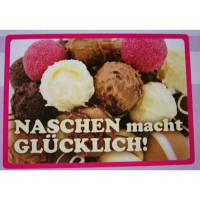 Kipis Selbsthaftende Schilder Naschen macht...