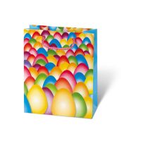 A - Ostern  Geschenktasche Medium A5 Format Bunte Eier