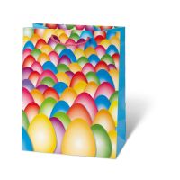 Ostern Tasche groß Bunte Eier - A4-Format...