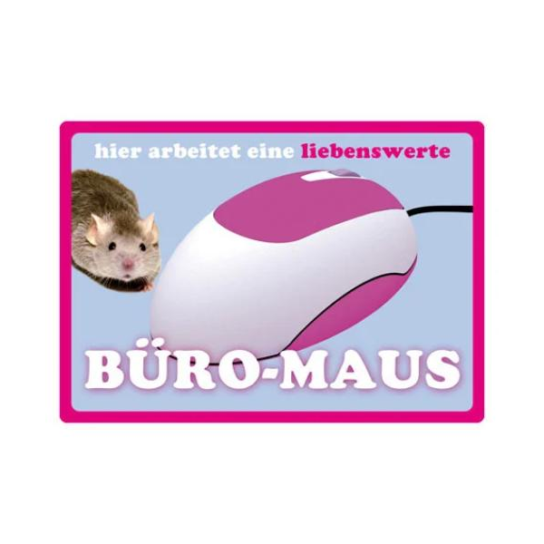 Kipis Selbsthaftende Schilder Büro-Maus UVP: € 2,95