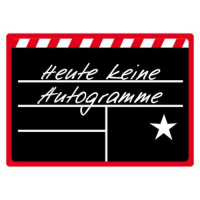 Kipis Selbsthaftende Schilder Heute keine Autogramme UVP:...