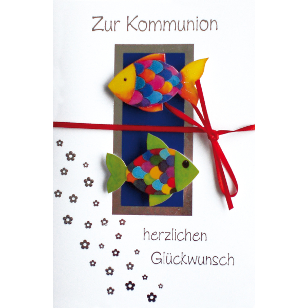 Glückwunschkarte Zur Kommunion Mit Geldfach – Elegant, Persönlich & Mit Umschlag, 11 X 16 Cm