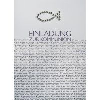 Kommunion Einladungen 5 Karten 5 Umschläge im Topper...