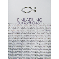 Kommunion Einladungen 5 Karten 5 Umschläge im Topper...
