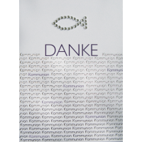 Kommunion 5 Danksagungskarten mit 5 Umschlägen...