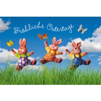 Ostern - Glückwunschkarte im Format 11,5 x 17 cm mit...