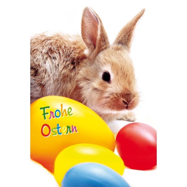 Ostern - Glückwunschkarte im Format 11,5 x 17 cm mit Briefumschlag