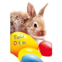 Ostern - Glückwunschkarte im Format 11,5 x 17 cm mit...