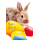 Ostern - Glückwunschkarte im Format 11,5 x 17 cm mit Briefumschlag
