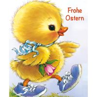 Ostern Minikarte Grußkarte mit Umschlag  Küken...