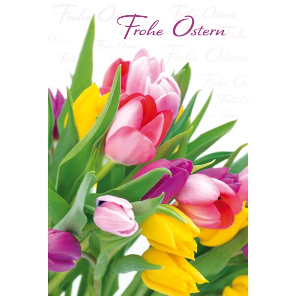 Ostern - Glückwunschkarte im Format 11,5 x 17 cm mit Briefumschlag