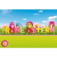 Ostern - Glückwunschkarte im Format 11,5 x 17 cm mit...