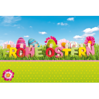 Ostern - Glückwunschkarte im Format 11,5 x 17 cm mit...