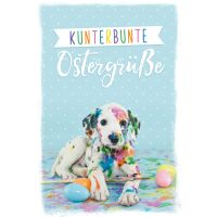 Ostern - Glückwunschkarte im Format 11,5 x 17 cm mit...