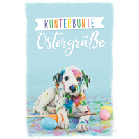 Ostern - Glückwunschkarte im Format 11,5 x 17 cm mit...