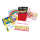 Ostern Mehrfachpackung 5 Karten Blumen Hase Motive im Topper