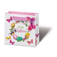 Ostern Geschenktüte Tasche CD-Format  Schmetterlinge...