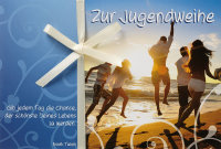 Jugendweihe - Glückwunschkarte im Format 11,5 x 17...
