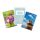 Jugendweihe - Mehrfachpackung 3er - 3 Karten – 3 Umschläge – im Format 10,5 x 14,5 cm im Topper