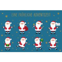 Advent  Grußkarte mit Umschlag Nikolaus Advent