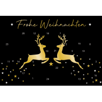 Advent - Glückwunschkarte im Format 11,5 x 17 cm mit...