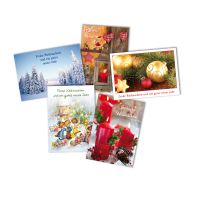 Weihnachten - Mehrfachpackung 5er – Postkarten - 5...