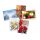 Weihnachten - Mehrfachpackung 5er – Postkarten - 5 Karten – 5 Umschläge – im Format 10,5 x 14,5 cm im Topper