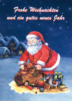 Weihnachten - Glückwunschkarte im Format 11,5 x 17...