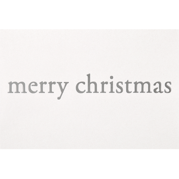 Weihnachten Glückwunschkarte mit Umschlag  Merry Christmas