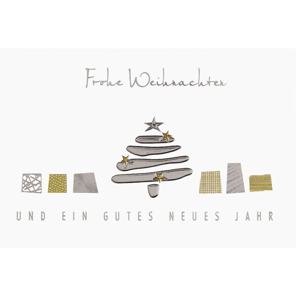 Weihnachten - Glückwunschkarte im Format 11,5 x 17 cm mit Briefumschlag