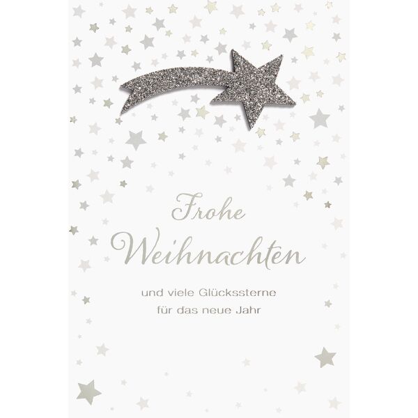 Weihnachten - Collage - Glückwunschkarte im Format 11,5 x 17 cm mit Briefumschlag