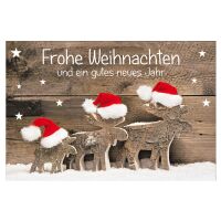 Weihnachten - Glückwunschkarte im Format 11,5 x 17...