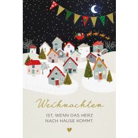 Weihnachten Glückwunschkarte mit Umschlag...