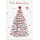 Weihnachten Glückwunschkarte mit Umschlag  Collage Stern Weihnachtsbaum Frohe Weihnachten