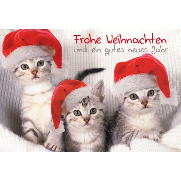 Weihnachten - Glückwunschkarte im Format 11,5 x 17 cm mit Briefumschlag