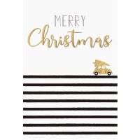 Weihnachten - Glückwunschkarte im Format 11,5 x 17...