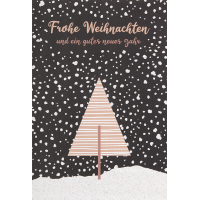 Weihnachten - Glückwunschkarte im Format 11,5 x 17...