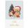 Weihnachten - Unverpackt – plastikfreie Verpackung - Glückwunschkarte im Format 11,5 x 17 cm mit Briefumschlag
