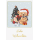 Weihnachten - Unverpackt – plastikfreie Verpackung - Glückwunschkarte im Format 11,5 x 17 cm mit Briefumschlag