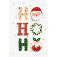Weihnachten Glückwunschkarte mit Umschlag  Collage...