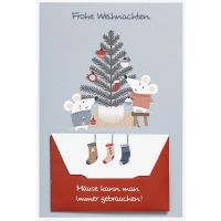 Weihnachten - Geldkarte - Unverpackt – plastikfreie...