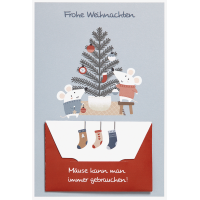 Weihnachten - Geldkarte - Unverpackt – plastikfreie...