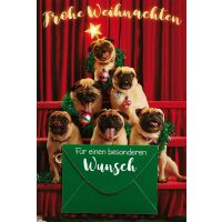 Weihnachten - Geldkarte - Glückwunschkarte im Format...