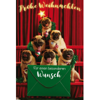 Weihnachten - Geldkarte - Glückwunschkarte im Format...