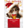 Weihnachten Geldgeschenkkarte mit Umschlag  Katze Weihnachtsmütze Frohe Weihnachten