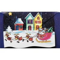 Weihnachten Mini Geldgeschenkkarte mit Umschlag...